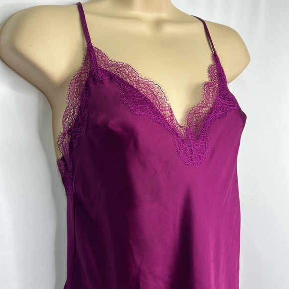 Victoria’s Secret silky lace lingerie slip dress - Picture 2 of 6